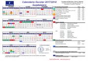 Calendario Provincial Guadalajara 2017-2018
