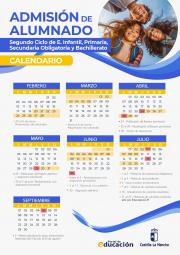 CartelAdmision2025 calendario